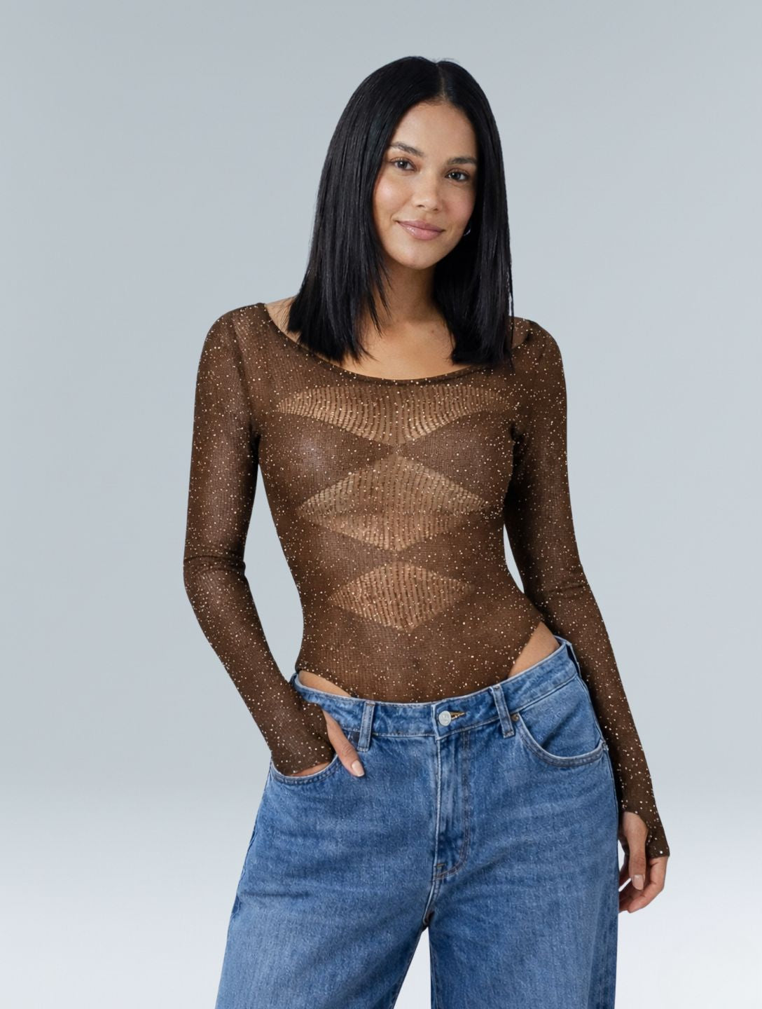 The Stardust Mesh Bodysuit