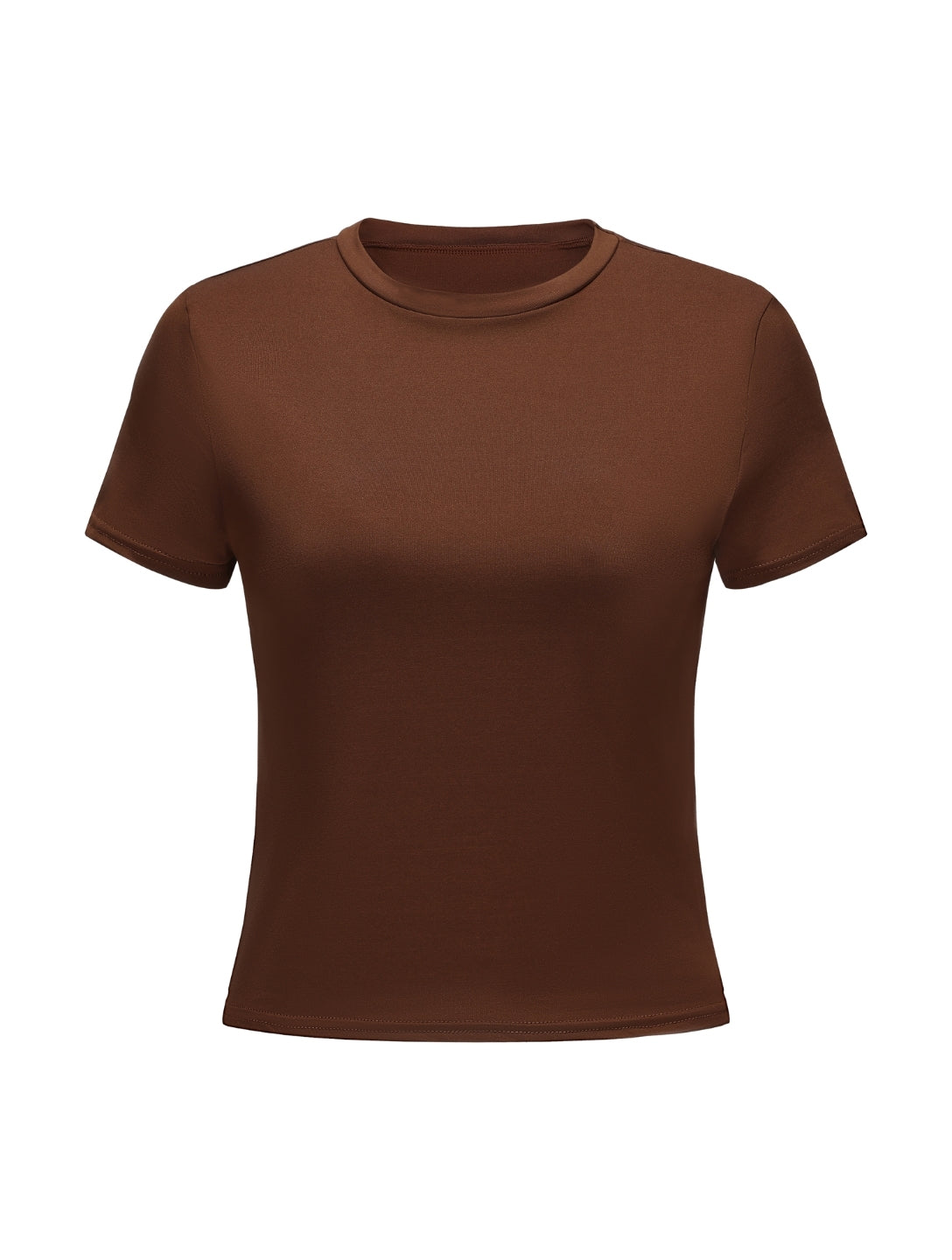 Short Sleeve Crew Neck Top