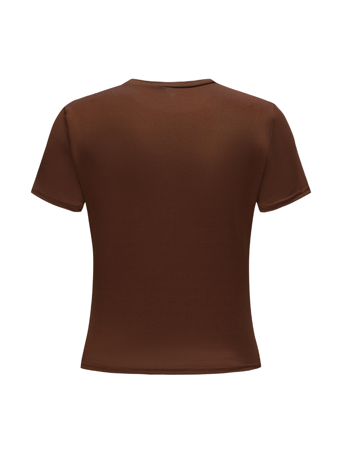 Short Sleeve Crew Neck Top