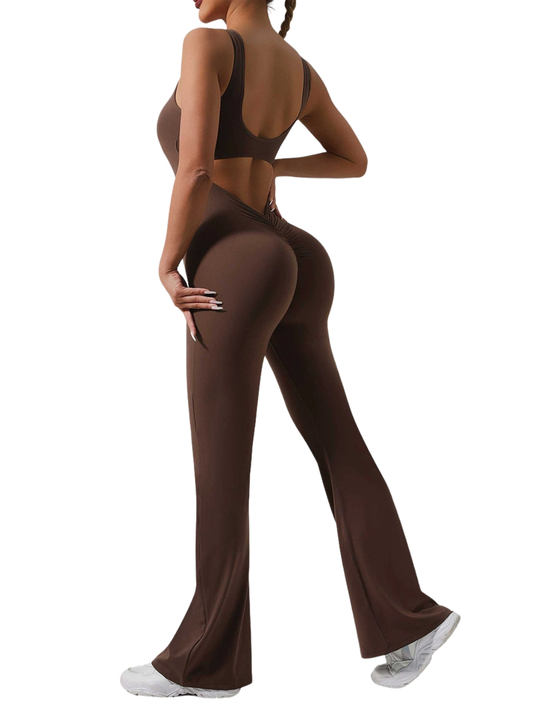 Flared Sports Jumpsuit