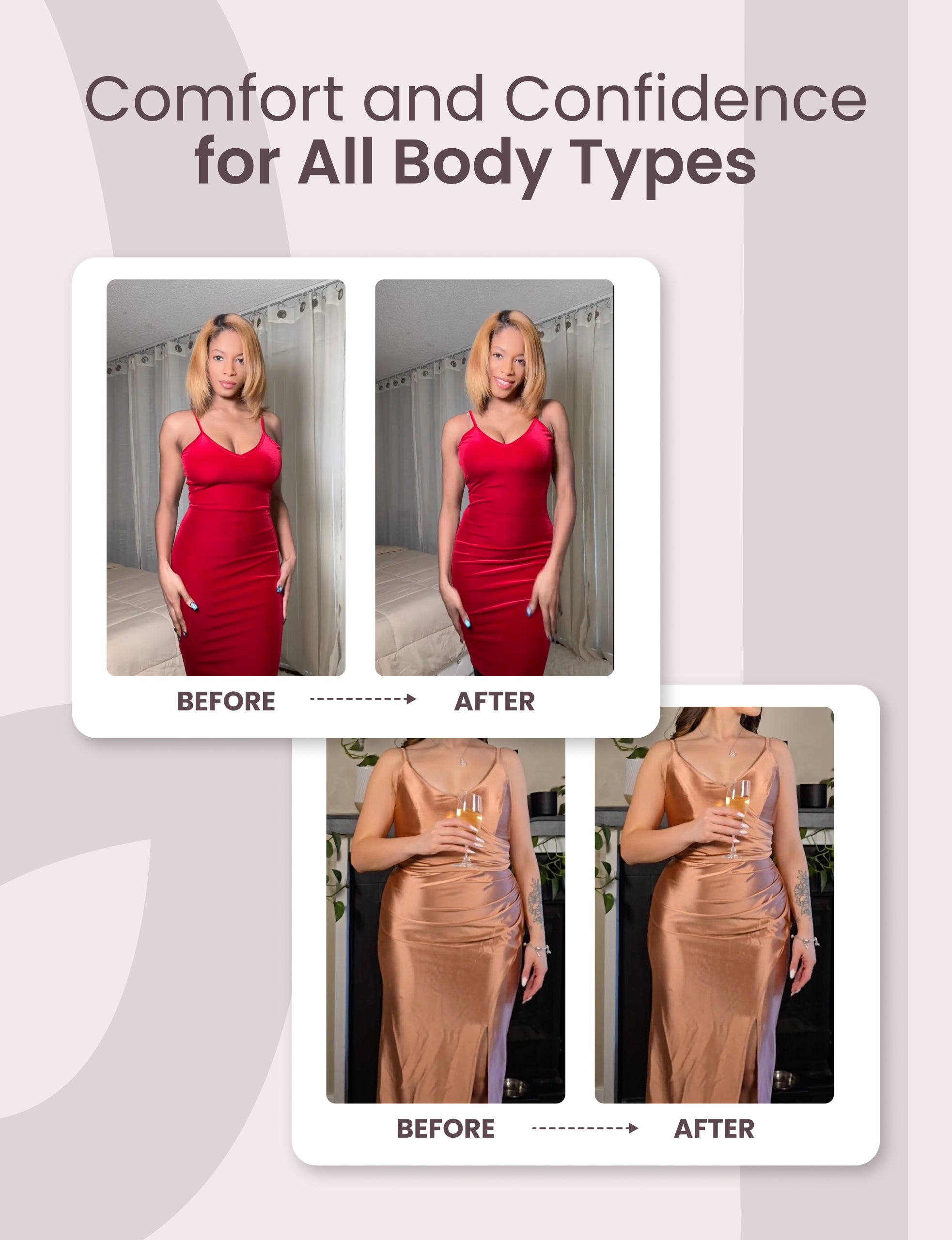 Plunge Shapewear Thong Bodysuit - HeyShape