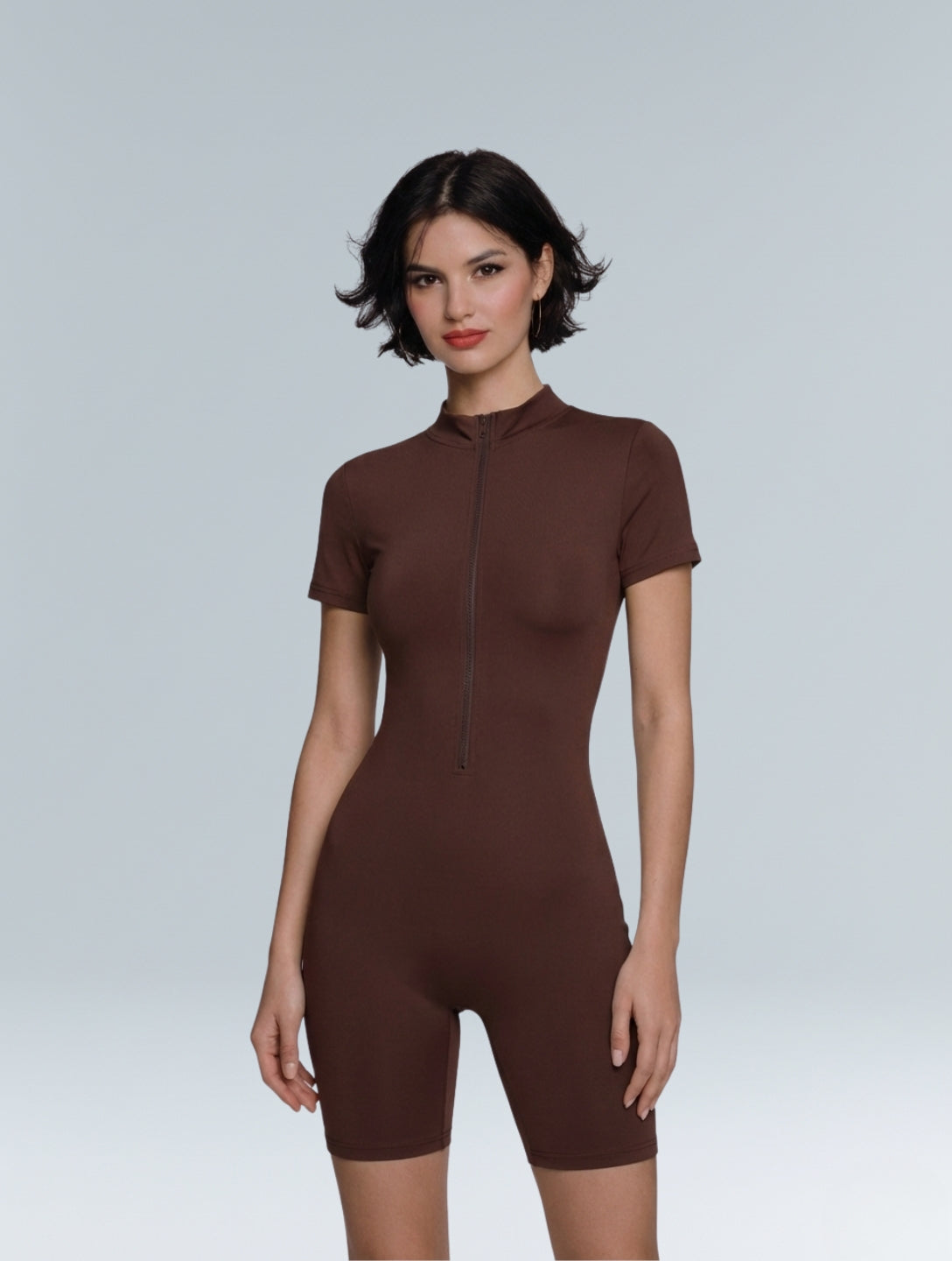 The Yoga Zip Up One Piece - HeyShape