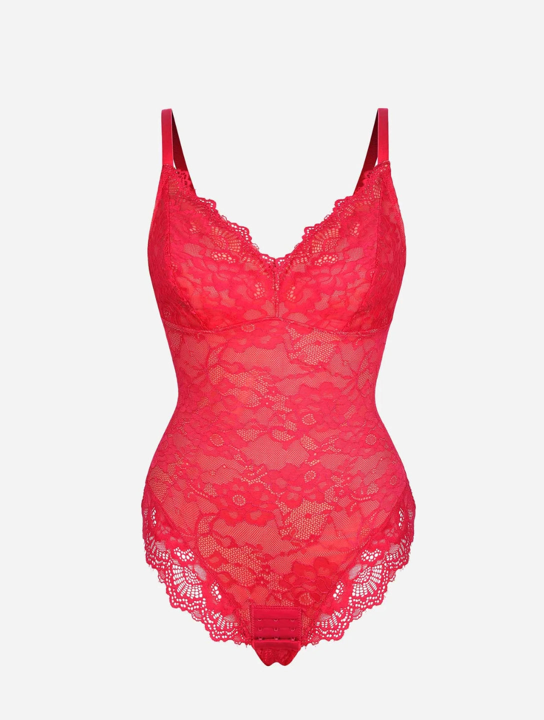 Shapewear Laced Bodysuit - HeyShape