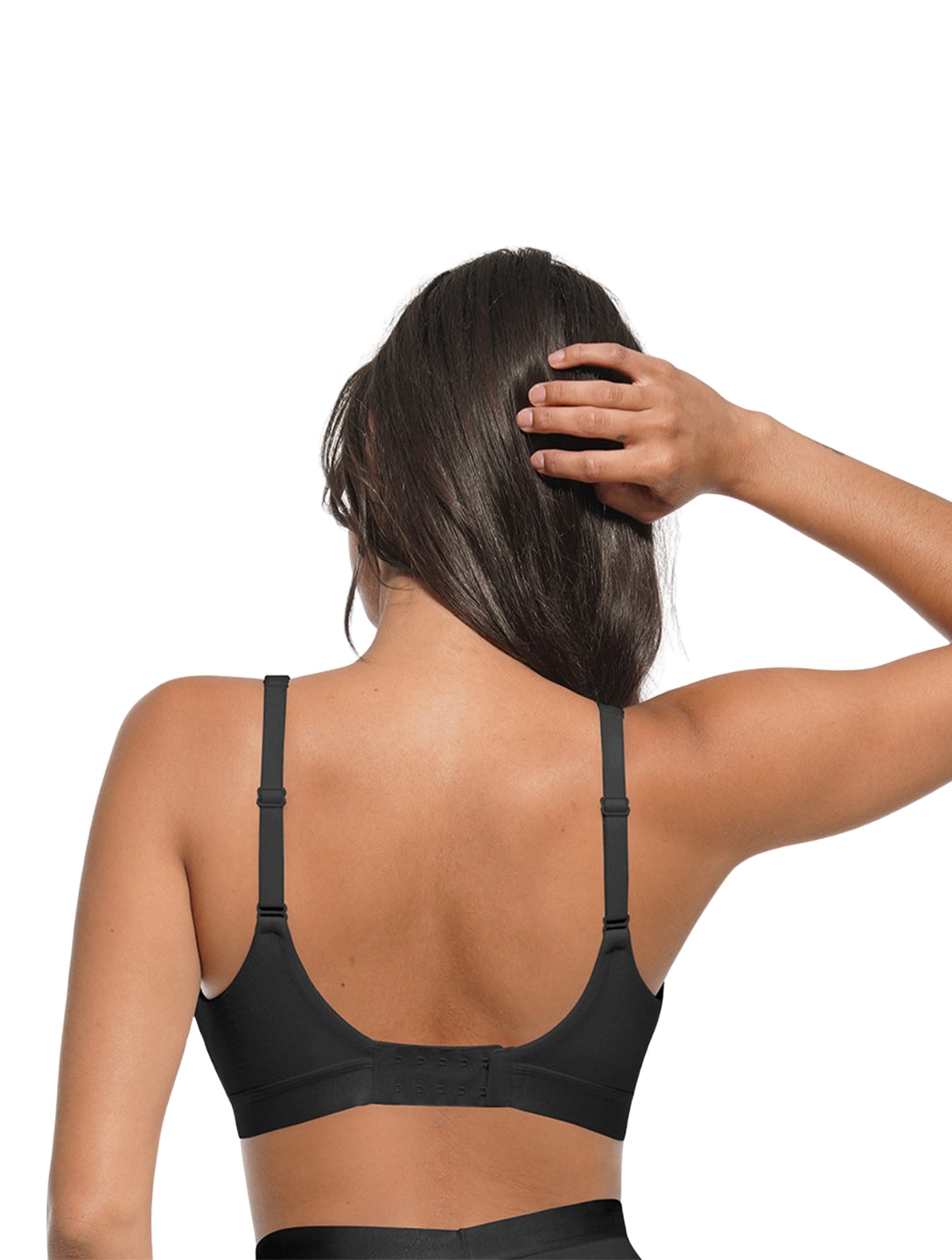 Deep V-Neck Ribbed Bralette - HeyShape