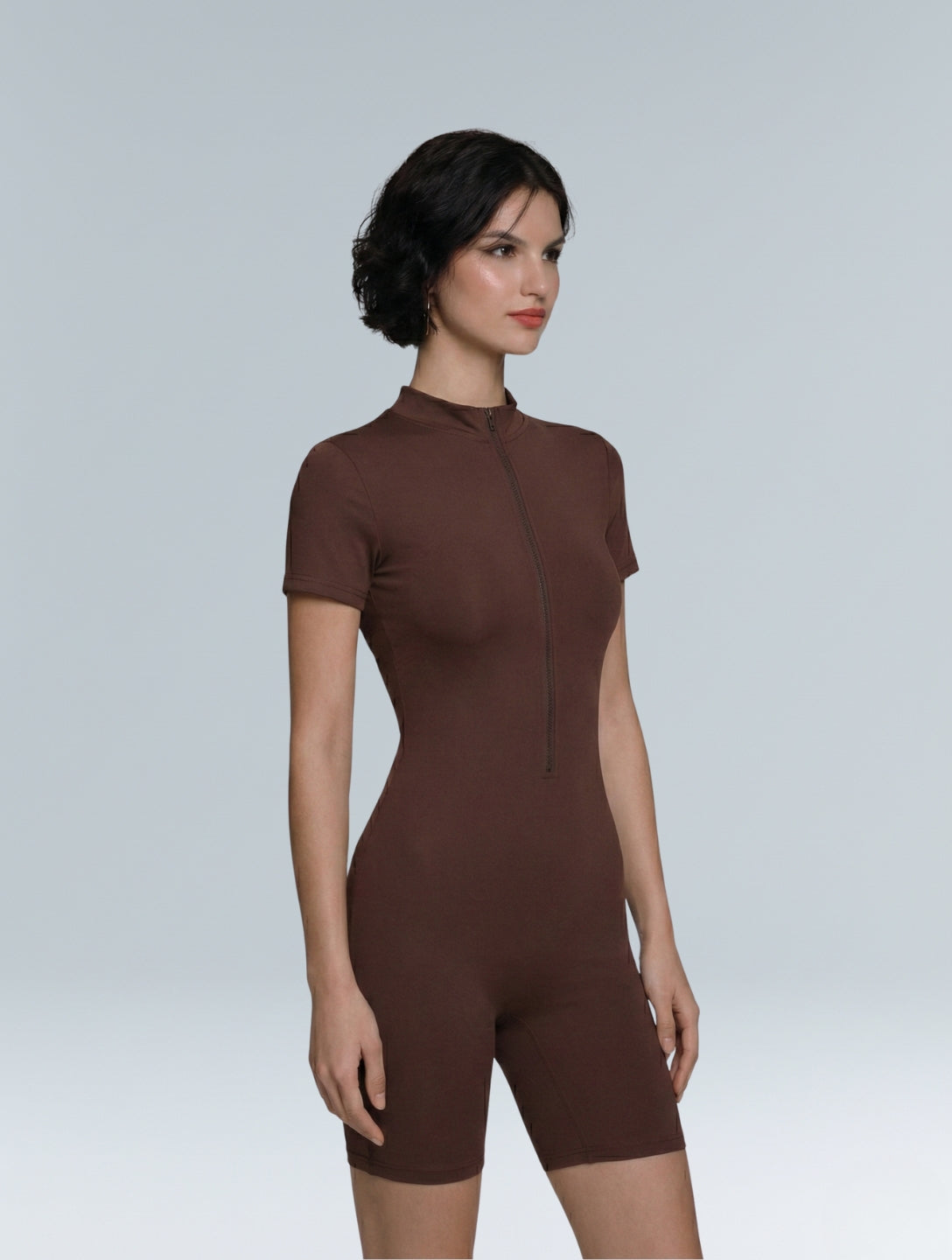 The Yoga Zip Up One Piece - HeyShape