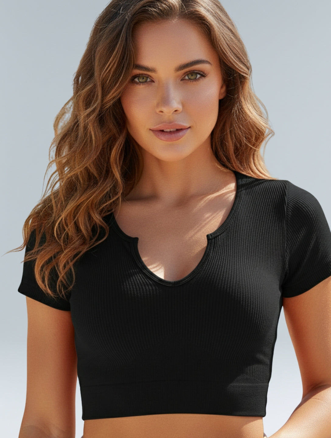 Shape me up Crop T-shirt - HeyShape