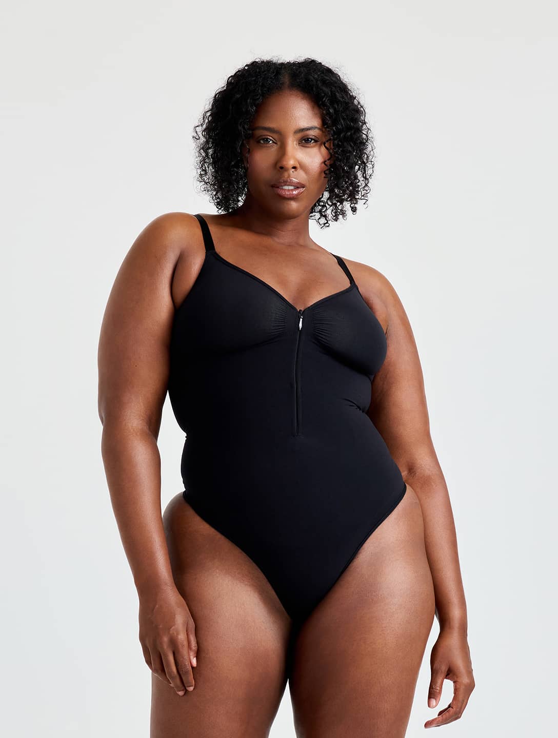 The Zip & Shape Bodysuit - HeyShape