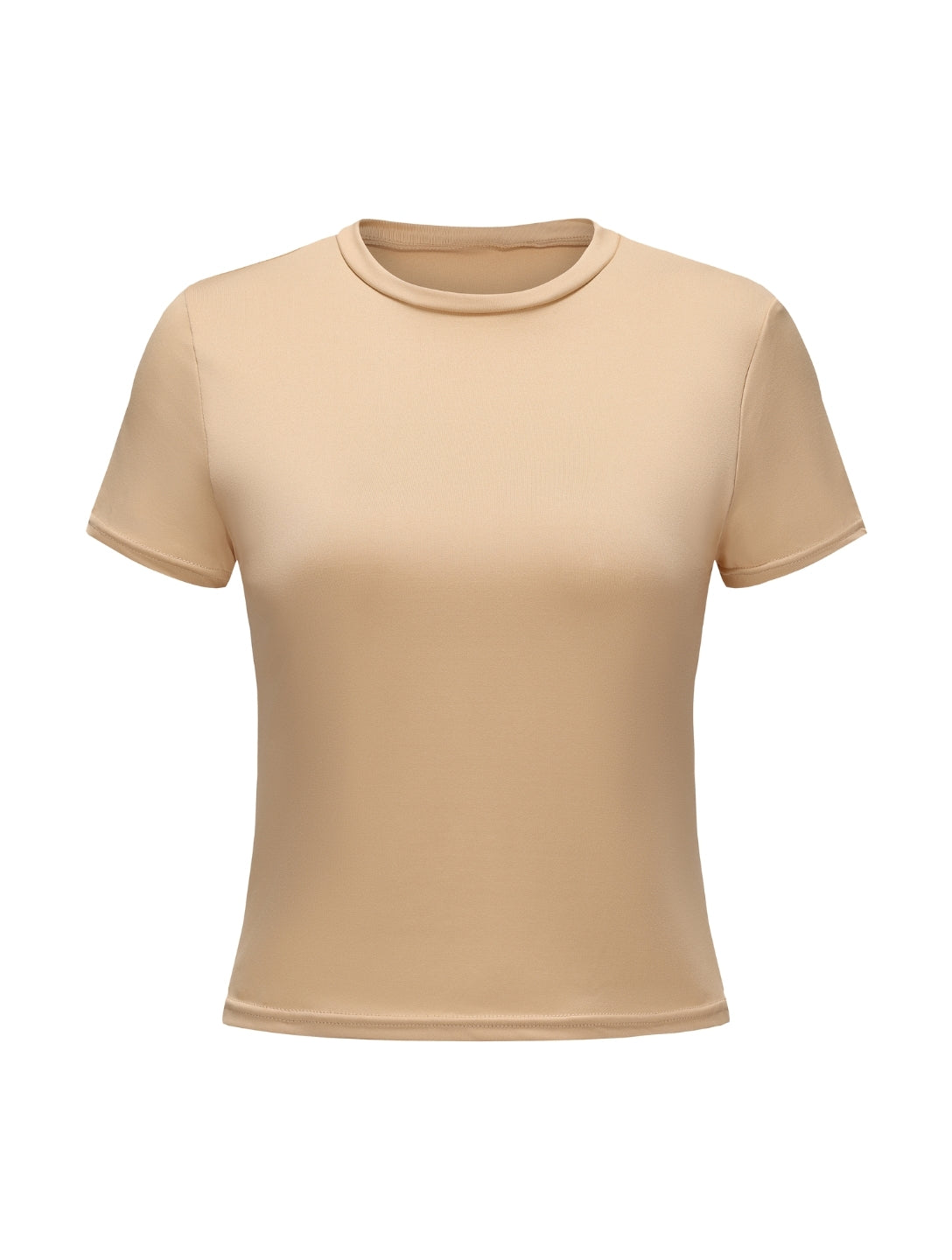 Short Sleeve Crew Neck Top