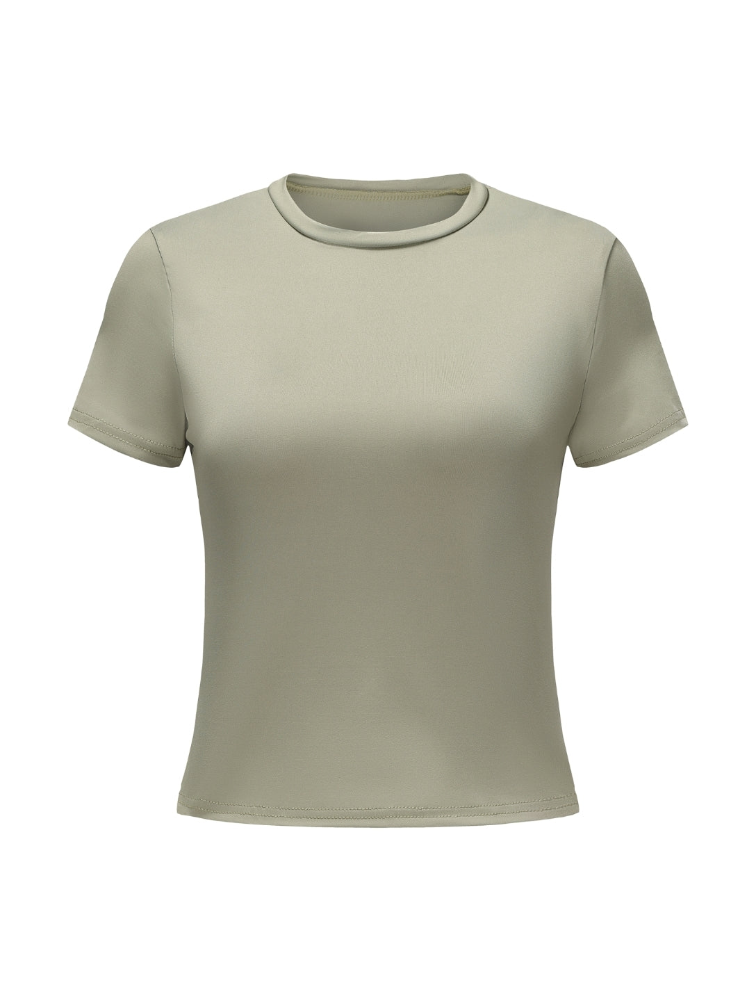 Short Sleeve Crew Neck Top