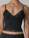 The Smooth Lace V-Neck Singlet