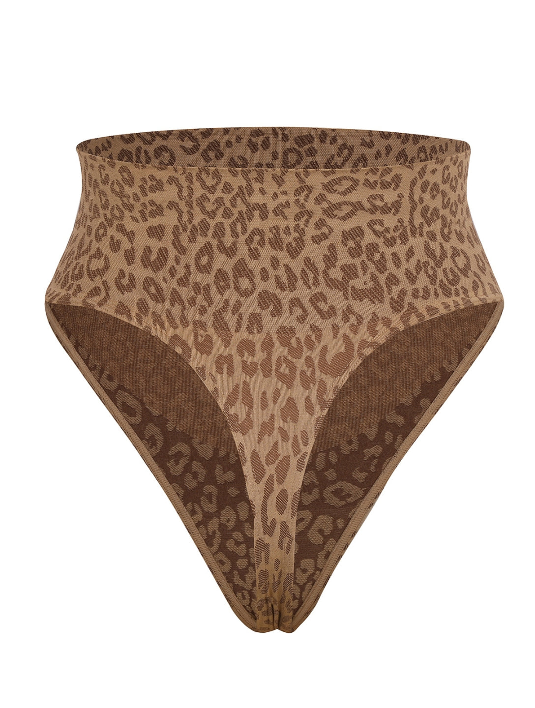 Leopard Tummy Control High Waisted Briefs - HeyShape