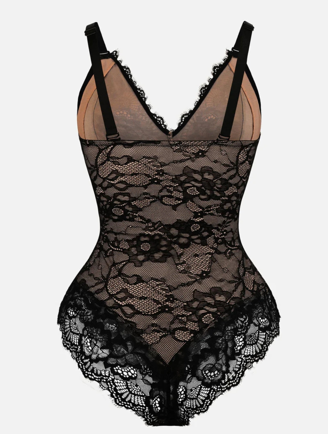 Shapewear Laced Bodysuit - HeyShape