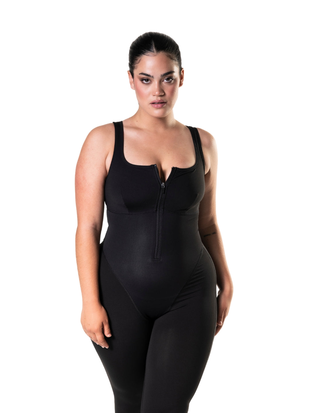 Front Zip Catsuit - HeyShape